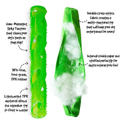 Interactive Crinkle Chew Stick – Keeps Dogs Busy & Happy