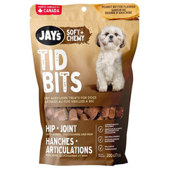 Jay's Soft + Chewy Tid Bits Hip & Joint Peanut Butter Dog Treats