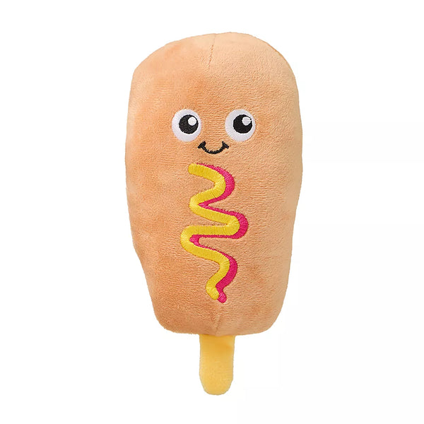 Joyhound® Corndog Squeaker Plush Dog Toy