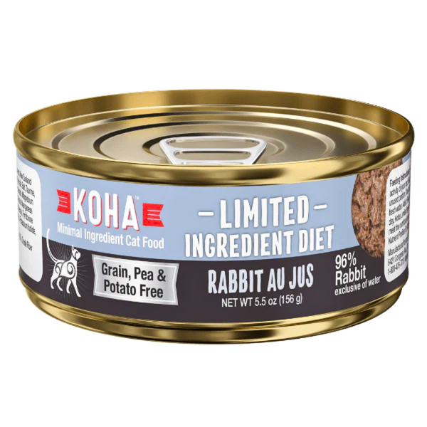 KOHA LID Rabbit Pate Canned Cat Food