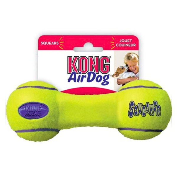 KONG Airdog Squeaker Dumbell Dog Toy