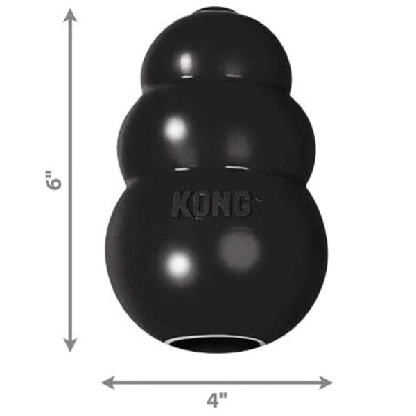 KONG Extreme Dog Toy – Natural Rubber Formula for Robust Play