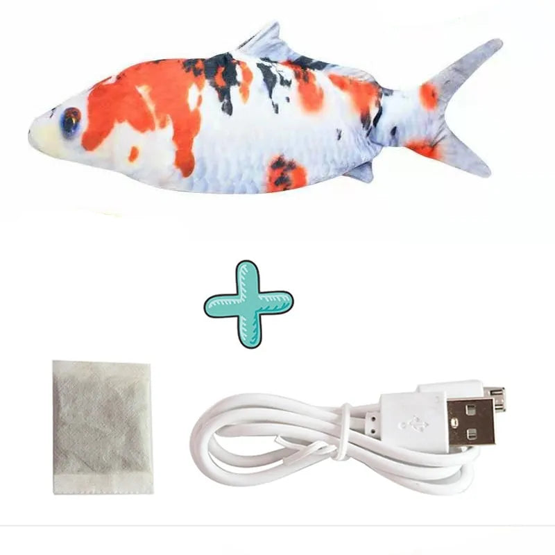 Realistic Fish Chew Toy for Cats