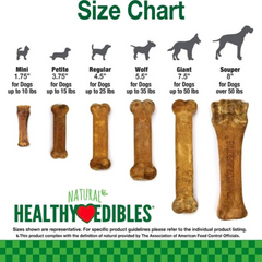 Long-Lasting Bacon-Flavored Wolf Chew Treats – Nylabone Healthy Edibles