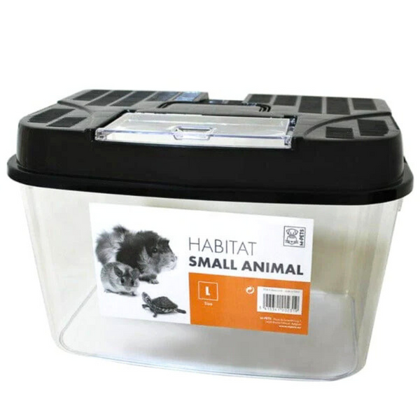 M-PETS Small Animal Travel Habitat – Portable Cage for Rabbits & Rodents