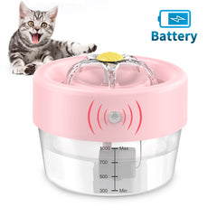 MASBRILL Automatic Pink Pet Water Fountain