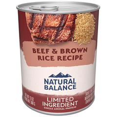 Natural Balance Limited Ingredient Reserve Adult Wet Dog Food - Beef & Brown Rice, 13 oz