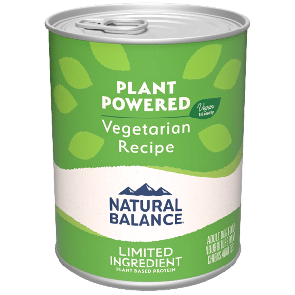 Natural Balance Plant Powered Vegetarian Recipe Canned Dog Formula