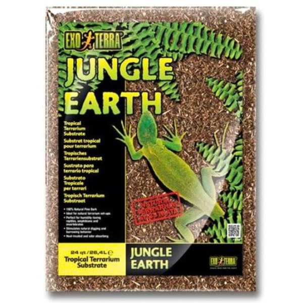 Natural Jungle Earth Substrate for Terrariums – Exo Terra
