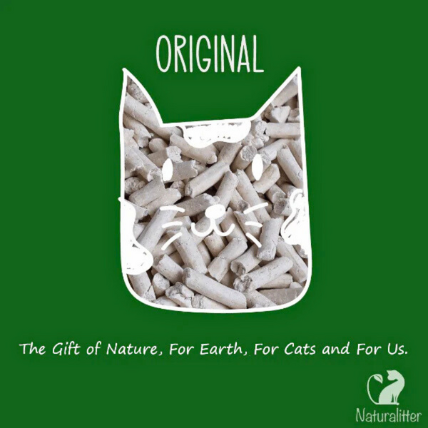Naturalitter Bio Plant Original – Soft Tofu Litter for All Cat Breeds