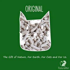 Naturalitter Bio Plant Original – Soft Tofu Litter for All Cat Breeds