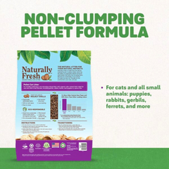 Naturally Fresh Pellet Litter – Superior Odor Control with Walnut Pellets