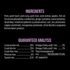 Nutrience SubZero Raw Pork & Apple Dog Food – High Protein Meal