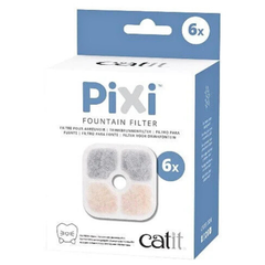 Official Catit PIXI Fountain Filter – Removes Debris, Odors & Hard Minerals