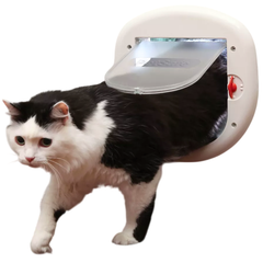 PetSafe® Big Cat 4Way Locking Cat Flap - Easy Install Hardware Kit Included