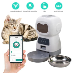 Programmable Dog & Cat Feeder – Fresh Meals Daily