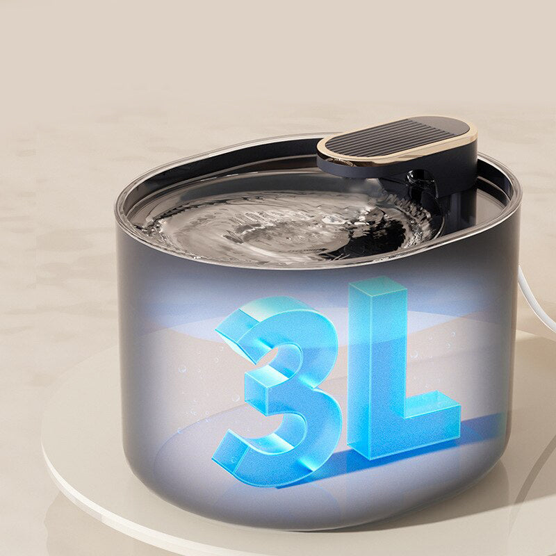 Pet Water Fountain with LED Light