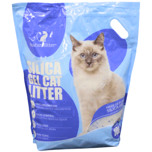 Silica Gel Cat Litter Crystal Clear Odor Control