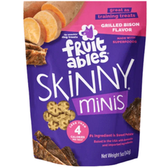 Soft & Chewy Skinny Minis for Training (Grilled Bison)