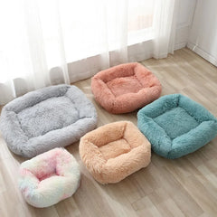 Square Plush Cat Beds