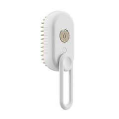 Steam-Powered Pet Brush – De-Shed & Clean in One Step!