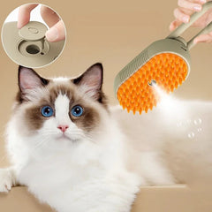 Steamy Pet Brush – Say Goodbye to Matted Fur!