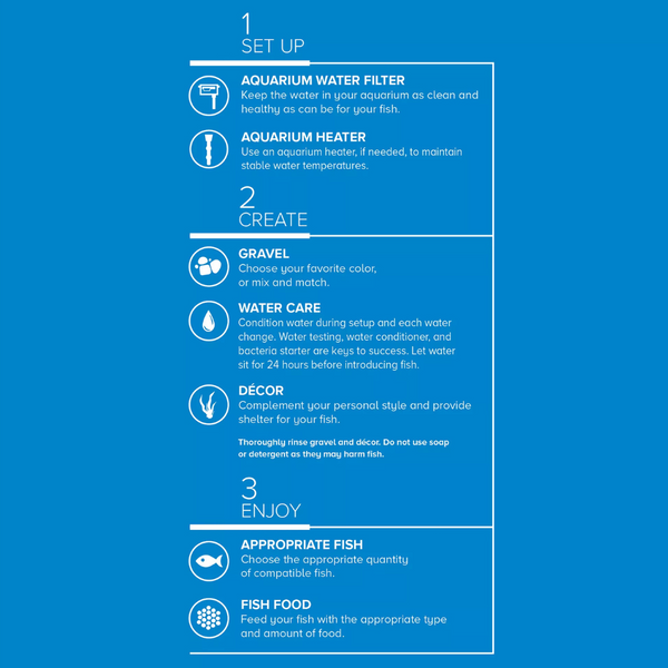 Stylish Top Fin Bowfront Aquarium Starter Set – 36 Gallons