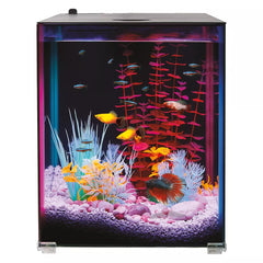 Top Fin® Custom Colorflow™ Aquarium with 7 Color-Changing LEDs