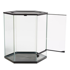 Tropical Vertical Hexagon Terrarium 20 Gal by Thrive