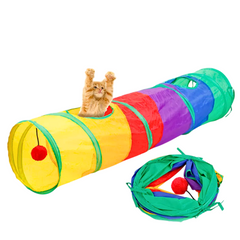 Tunnel Collapsible Tube For Pets