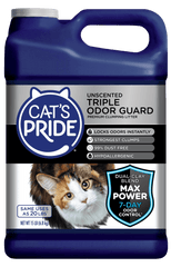 Unscented clumping cat litter