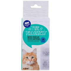 Whisker City® Water Fountain Filter Cartridges - 4 Pack