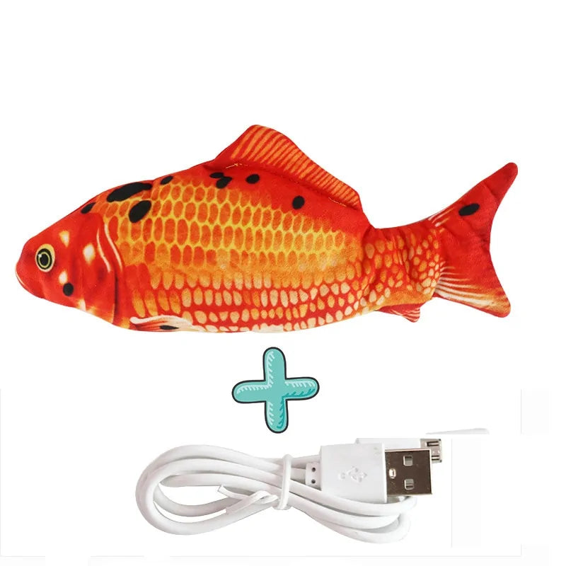 Realistic Fish Chew Toy for Cats