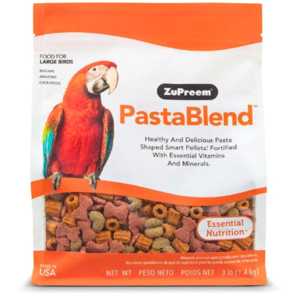 ZuPreem PastaBlend for Large Birds – Premium Daily Bird Food