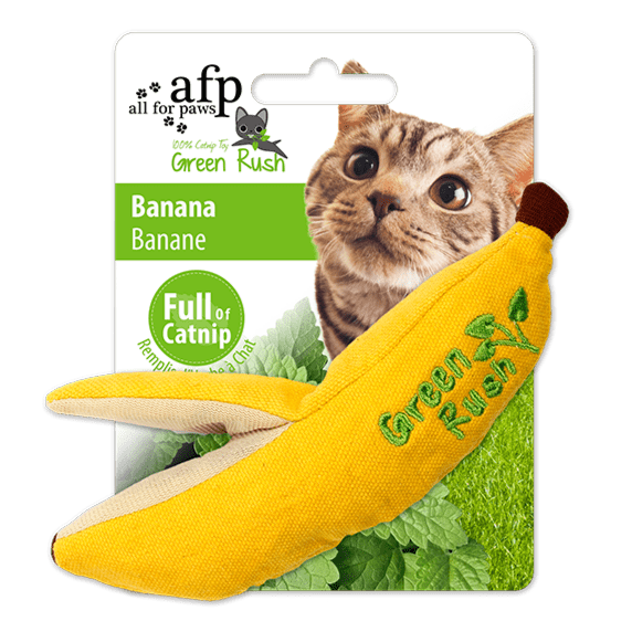 AFP Green Rush Banana Catnip Toy