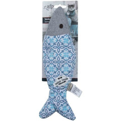 AFP Vintage Themed Smoked Fish Cat Toy