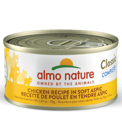 Almo Nature Classic Complete Chicken in Soft Aspic Canned Cat Food