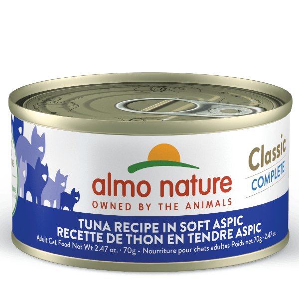 Almo Nature Classic Complete Tuna in Soft Aspic Canned Cat Food