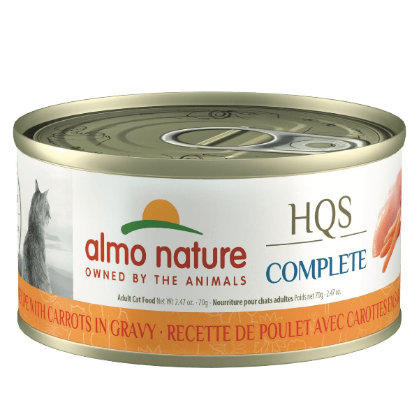 Almo Nature HQS Complete Chicken with Carrots in Gravy Canned Cat Food