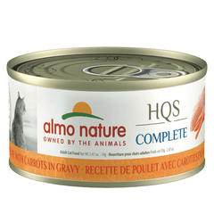 Almo Nature HQS Complete Chicken with Carrots in Gravy Canned Cat Food