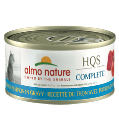 Almo Nature HQS Complete Tuna with Pumpkin in Gravy Canned Cat Food
