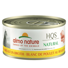 Almo Nature HQS Natural Chicken Breast in Broth Canned Cat Food