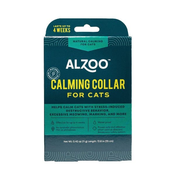 ALZOO Natural Calming Collar for Cats