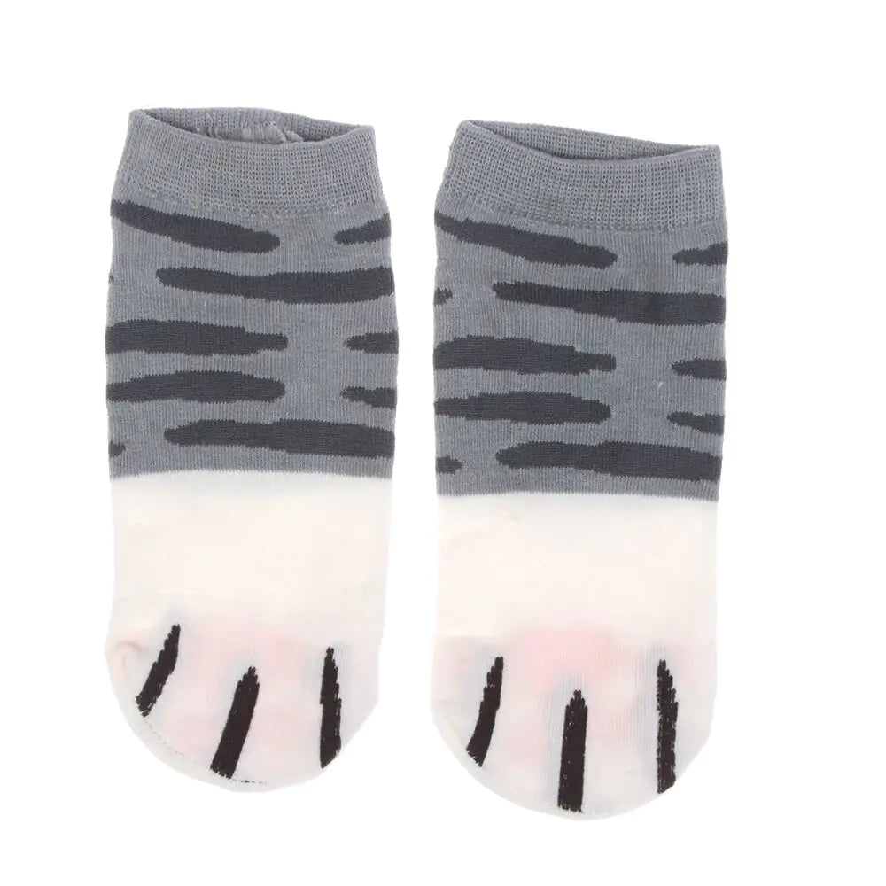 Cartoon Cute Cats Paw Socks