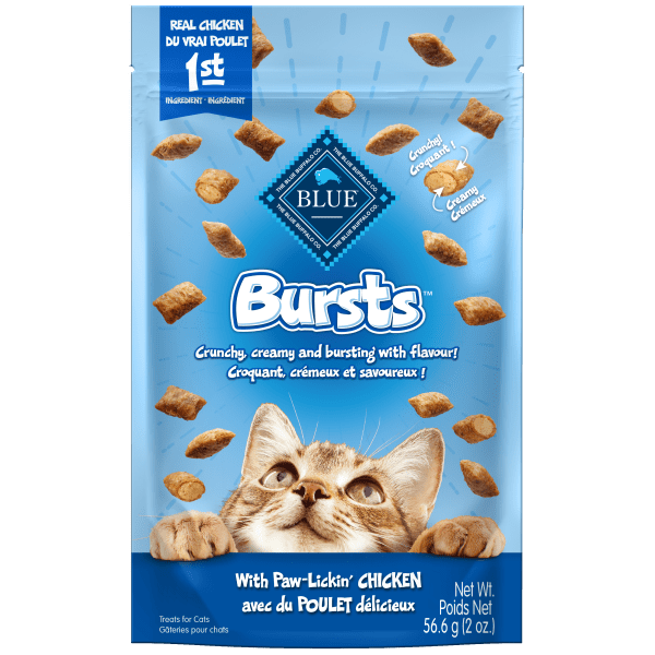 BLUE Bursts Cat Treats; Paw-Lickin' Chicken