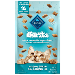 BLUE Bursts Cat Treats; Savory Seafood