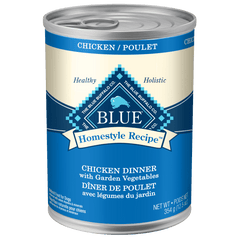 BLUE Homestyle Recipe Chicken Dinner Canned Dog Food
