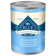BLUE Homestyle Recipe Chicken Dinner & Vegetables Canned Puppy Food