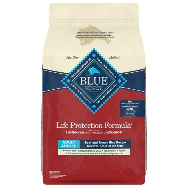 BLUE Life Protection Formula Beef & Brown Rice Recipe Dry Dog Food, 26lb