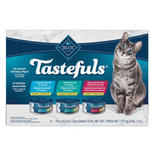 BLUE Tastefuls Flaked Entree Variety Pack; 5.5 oz